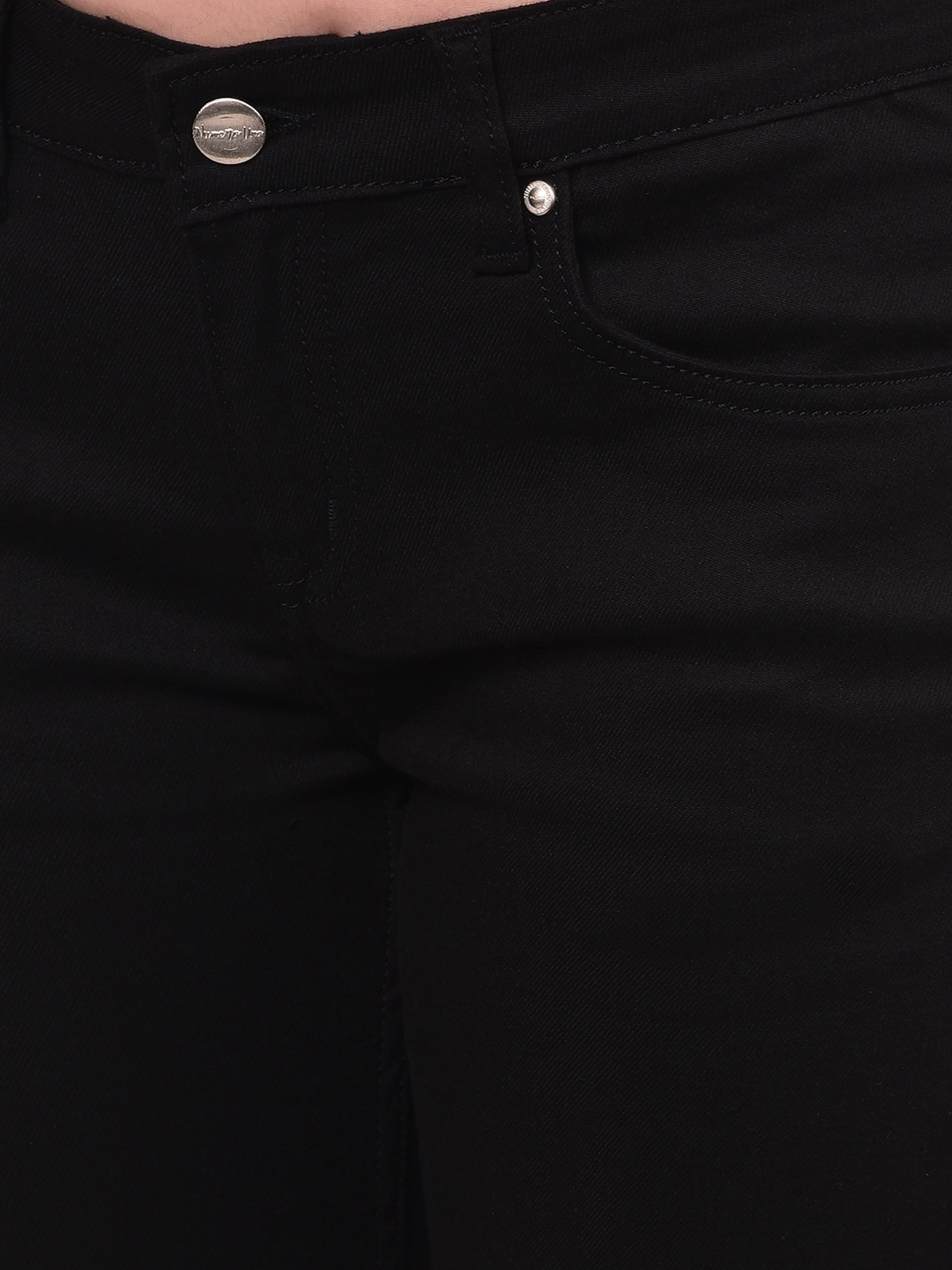 Numero Uno Women Solid Black Jeans
